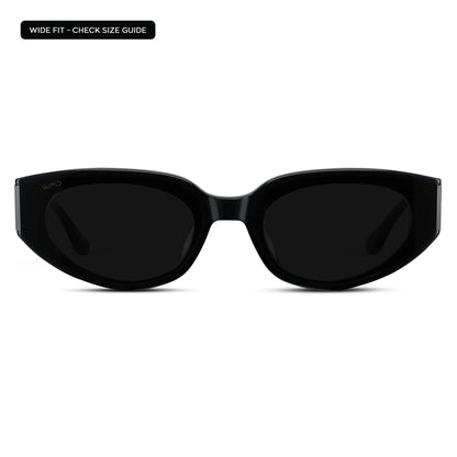 Astra - Modern Flat-Lens Cat-Eye Sunglasses Eyewear Shades