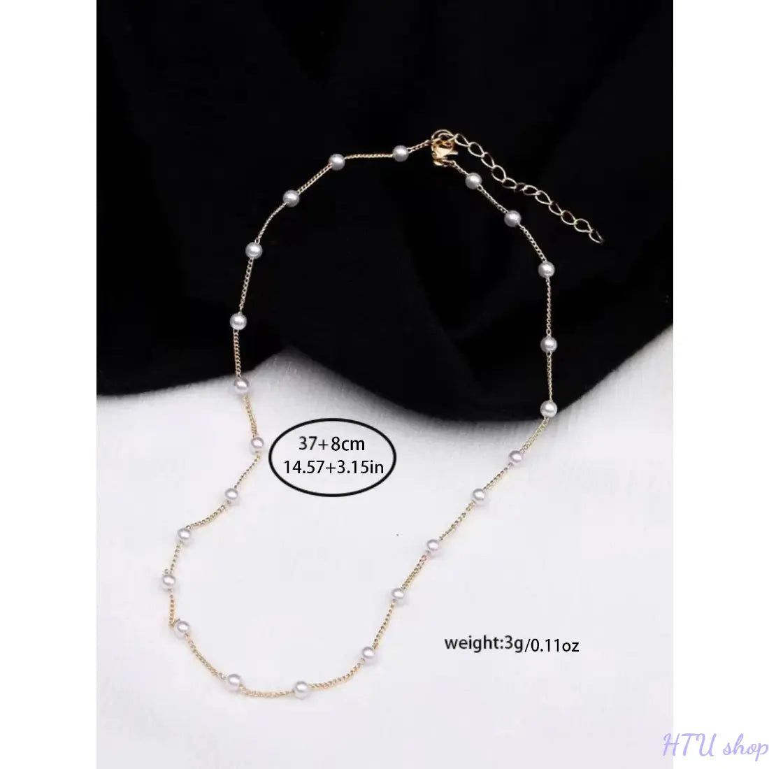 Faux Pearl Decorated Fashion Necklace as Gifts for Girlfriend, Elegant Beaded Necklace, Fall/Summer Women Elegant Chain Necklace Jewelry for Party, Daily Clothing Decor, Women Accessories